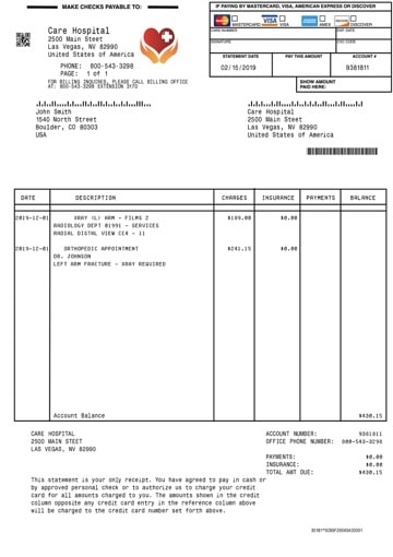 StockX receipt – Invoicewriter